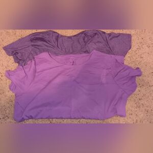 Purple Women's Tops Two Size 2X
